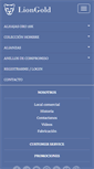 Mobile Screenshot of liongold.com.ar